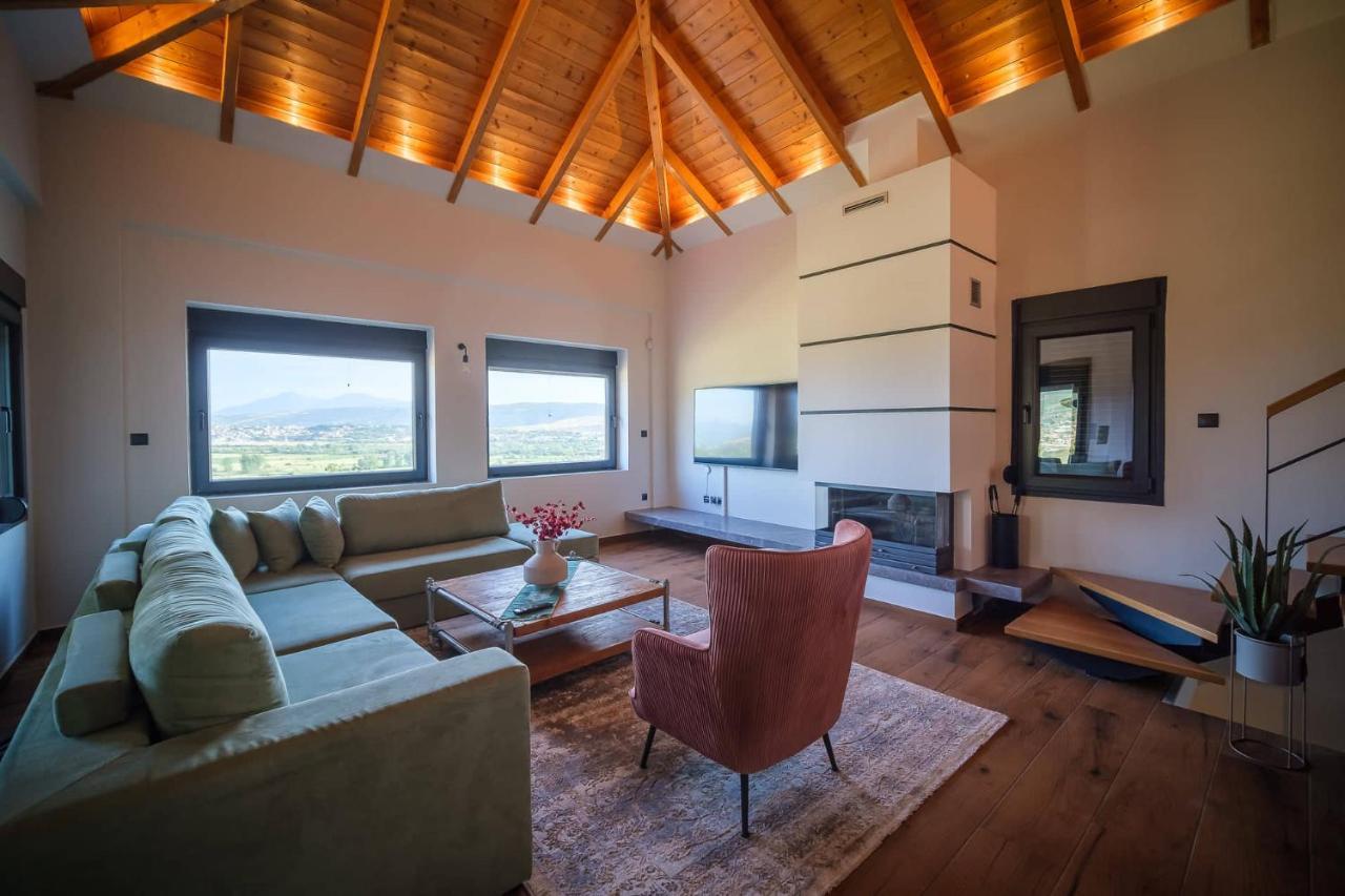 Villa De Vino Ioannina Bagian luar foto
